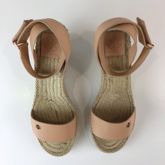 Tory Burch Bima 2 Platform Wedge Espadrille Sandals | 8.5 - Picture 8 of 15